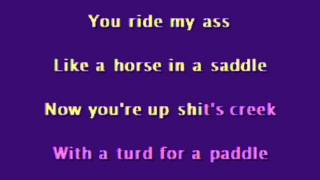 Video thumbnail of "Ween - Piss up a Rope [Karaoke]"