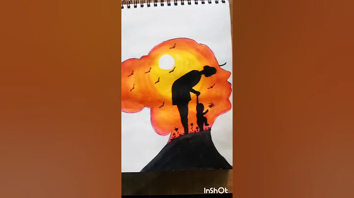 #shortsviral#mothers day drawing easy#shorts#mothers day status2023 #art  #mothers day status