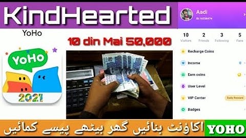 how to create account on yoho app and how to earn money in audio room