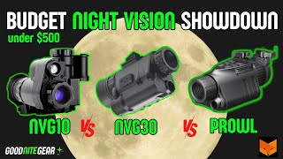 Budget Night Vision Showdown 🌒 NVG30 vs Nightfox Prowl vs NVG10