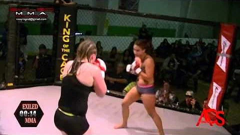 EXILED MMA and ACSLive.TV PRESENTS  Angelina Schneider VS Jackie Leese