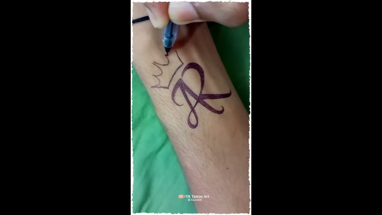 R letter Tattoo  by aruljernil on DeviantArt