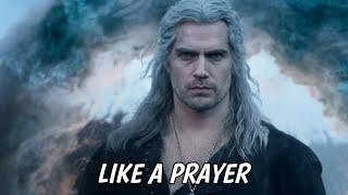 The Witcher Epic Fight Like A Prayer Madonna Choir Version Deadpool Wolverine Netflix