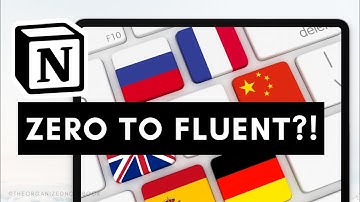 Learn ANY language with Notion | Template Tour & Tutorial