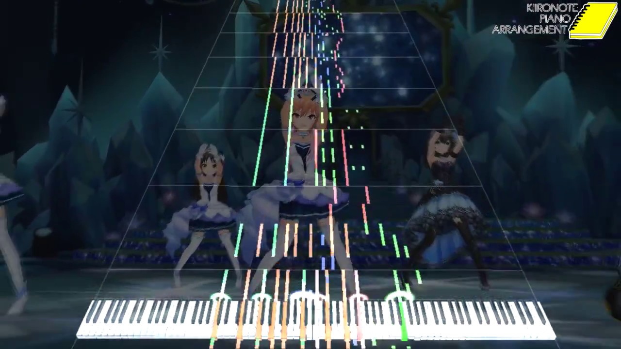 デレステ- 咲いてJewel ピアノ アレンジ (Saite Jewel Piano Arragement)