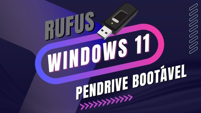 Criando pendrive USB de instalação do Windows 11 - Veja passo a passo