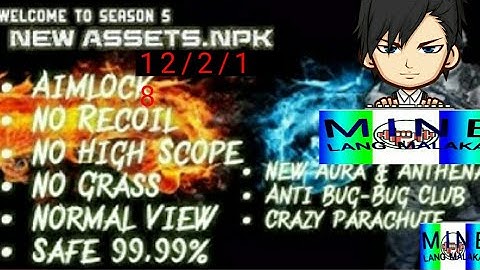 AIMLOCK AND NO RECOIL ONLY RULES OF SURVIVAL ASSET. NPK