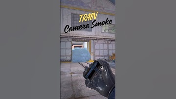 CS2 Train Smokes T Side - Camera Smoke #train #cs2 #counterstrike