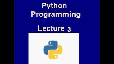 Python Tut 3: if else elif statement in Python(Urdu/Hindi)
