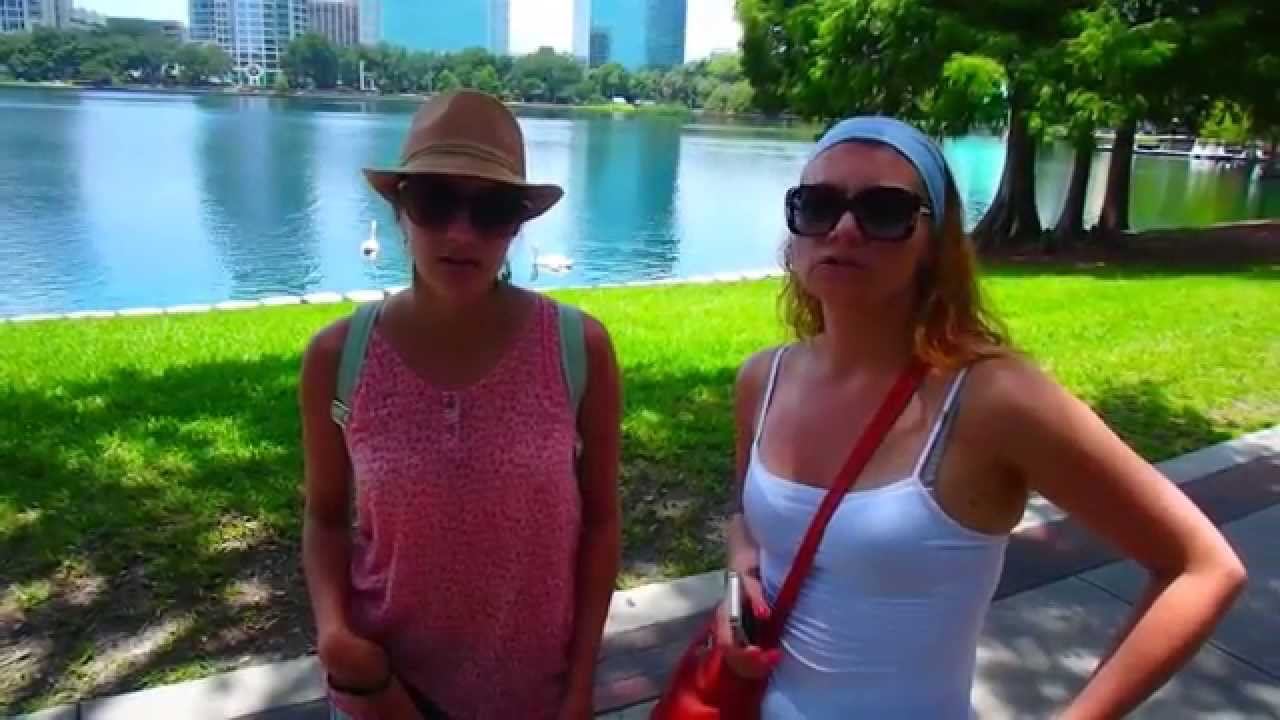 🔴 Украинские девочки в Америке  🔴 Мнение о США Орландо Флорида  FloridaYalta 11.07.2015