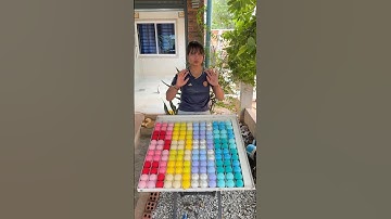 Puzzle Perfection – Ball Sorting at Its Best #satisfying #colorball #colorgame