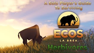 How to Survive as a Lone Herbivore | Ecos: La Brea Roblox