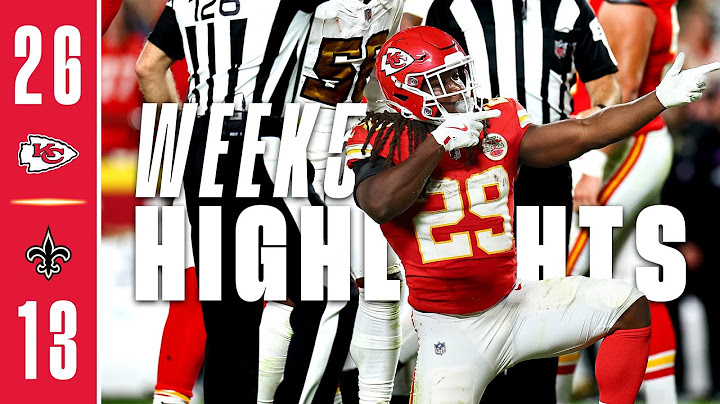 Kansas City Chiefs Host the New Orleans Saints | MUST-SEE Week 5 Highlights