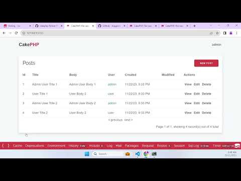 CakePHP 5 -