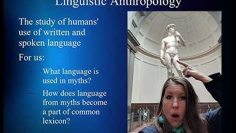 CHLOE SHOW: Anthropology and Mythology