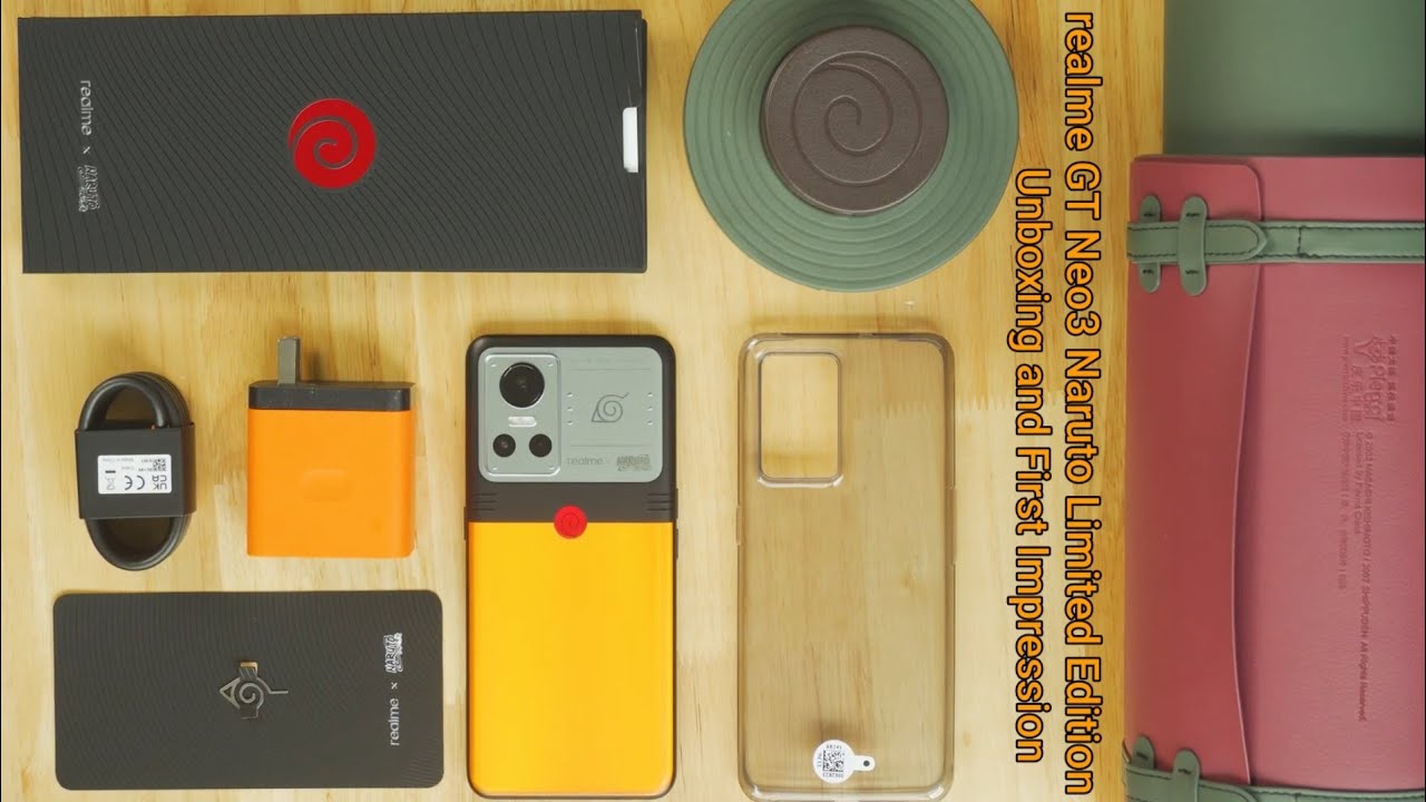 Realme GT Neo3 Naruto Limited Edition Unboxing and First