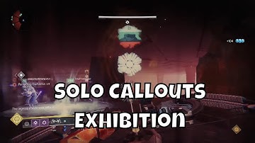 Solo Callouts Exhibition Vow Of The Disciple Raid