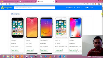 Online Shopping Web Lesson 6 Add to cart functionality