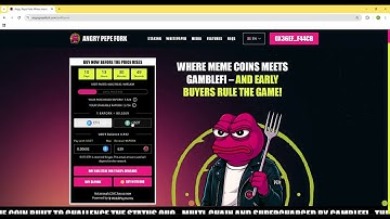 How To Stake Angry Pepe Fork ($APORK) Tokens on Ethereum for High Yields