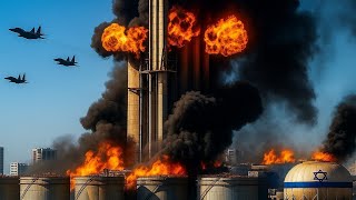 🔥 Израильский нефтезавод в огне | Мировые СМИ сообщают о мощном взрыве🔥