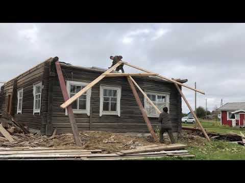 Как заменить крышу деревянного дома своими руками