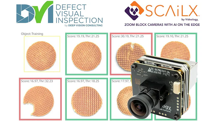 Defect Visual Inspection on SCAiLX Smart Camera | Embedded World 2025