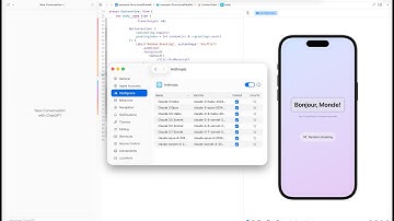 Adding Anthropic AI to Xcode 26