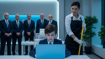10 Thousand Experts Failed to Crack CEO’s Code—Until a Janitor’s Son Walked In&Solved It in 1 Second