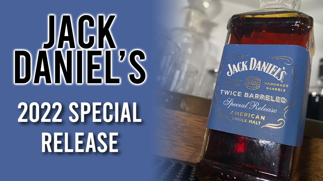 SPECIAL RELEASE 2022 Jack Daniel's Twice Barreled American Single Malt