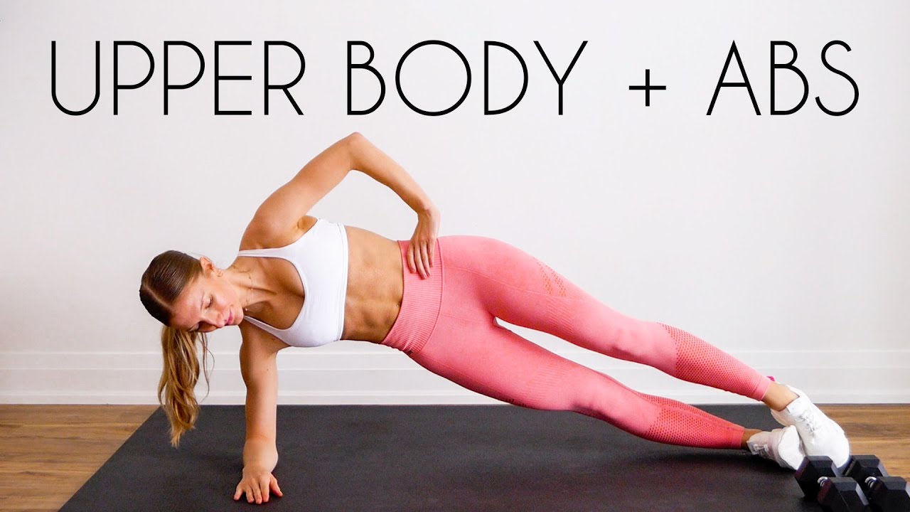 30 MIN UPPER BODY & ABS (Back, Chest, Shoulders, Arms, & Core) 