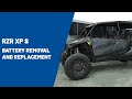 2026 RZR XP S | Battery Removal and Replacement | Polaris Off Road Vehicles