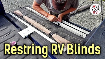 4 String RV Day/Night Shade Repair