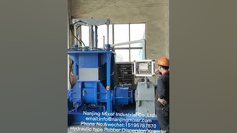 Hydraulic Rubber Disperison Kneader