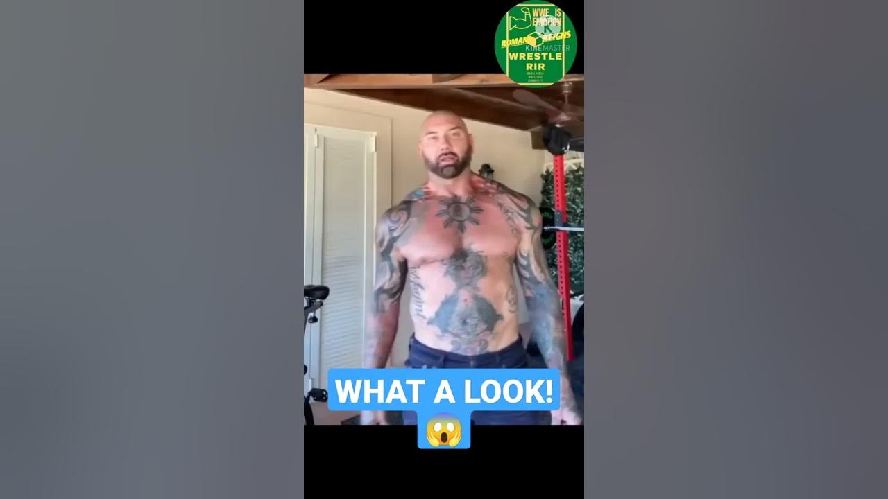 WATCH DAVE BATISTA NEW BOLD LOOK IN 2025 #shorts #batista #trending #viral #wwe