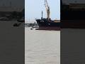 Massive Ship Docking in Heavy Sea  🚢⚓ #merchantnavy #ship #marineservices #bigship #kandlaport