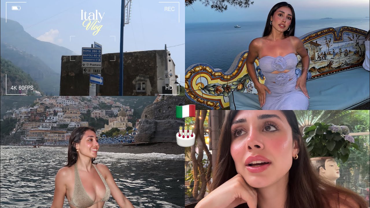 VLOG | Italya’da doğum günü 🎂 Positano ve Capri’de 1 hafta 🇮🇹🍝 (best birthday gift) 🫠