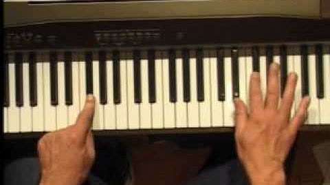 Piano Lesson - How to Play the F#/Gb major scale (right hand)