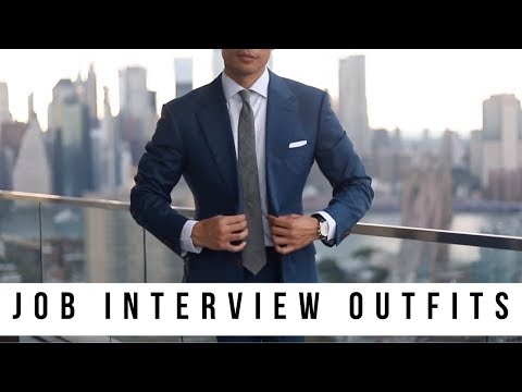 What To Wear: Job Interview & First Day of Work | Men&rsquo;s Fashion 2019 | Levitate Style