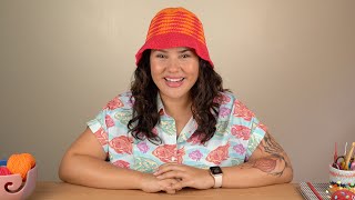 Como Fazer Bucket Hat De Crochê Fácil Ateliê Jéssica Brandão 