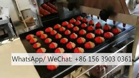 Automatic easy operation 2-color double colours cookies making depositor machine puff macaron maker