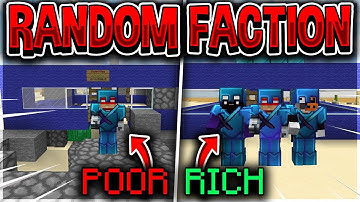 joining a RANDOM FACTION and making them the RICHEST... | Minecraft HCF