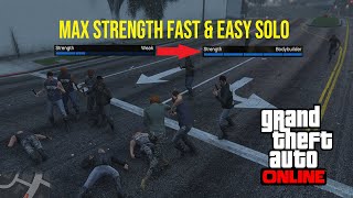 GTA 5 Online - HOW TO MAX STRENGTH FAST 2021 (BEST WAY) / Creator Tutorial