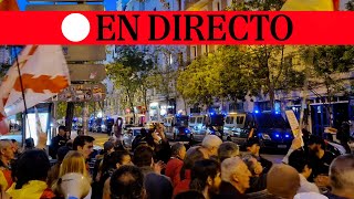 🔴 DIRECTO | Manifestación de Hazte Oír frente a la sede del PSOE en Ferraz