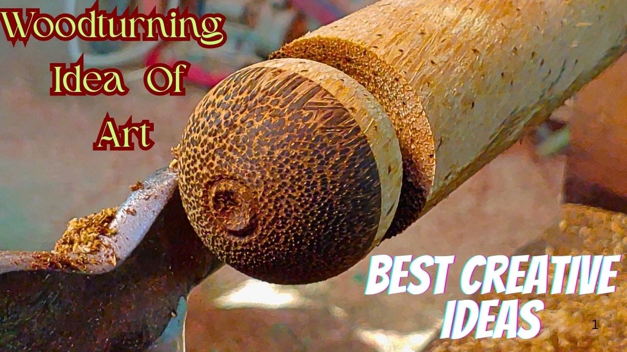 Natural Texture Woodturning Art
