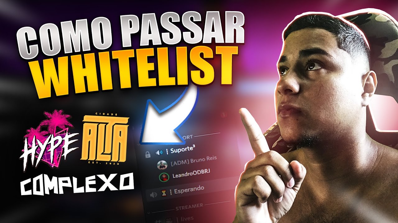 COMO PASSAR NA WHITELIST DO COMPLEXO??! GTA RP 