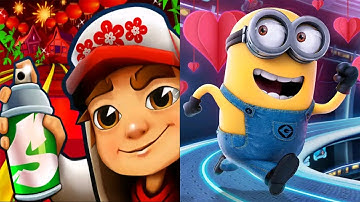 Subway Surfers VS Minion Rush: Running Game - Gameplay 2022