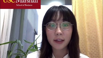 USC MS in Business Analytics Admissions Video 2021- Aixin Kang