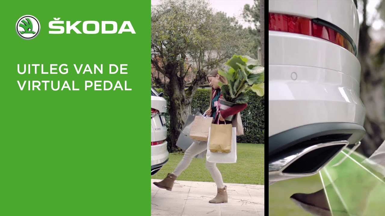 Hoe werkt Virtual Pedal? ŠKODA Pouw YouTube