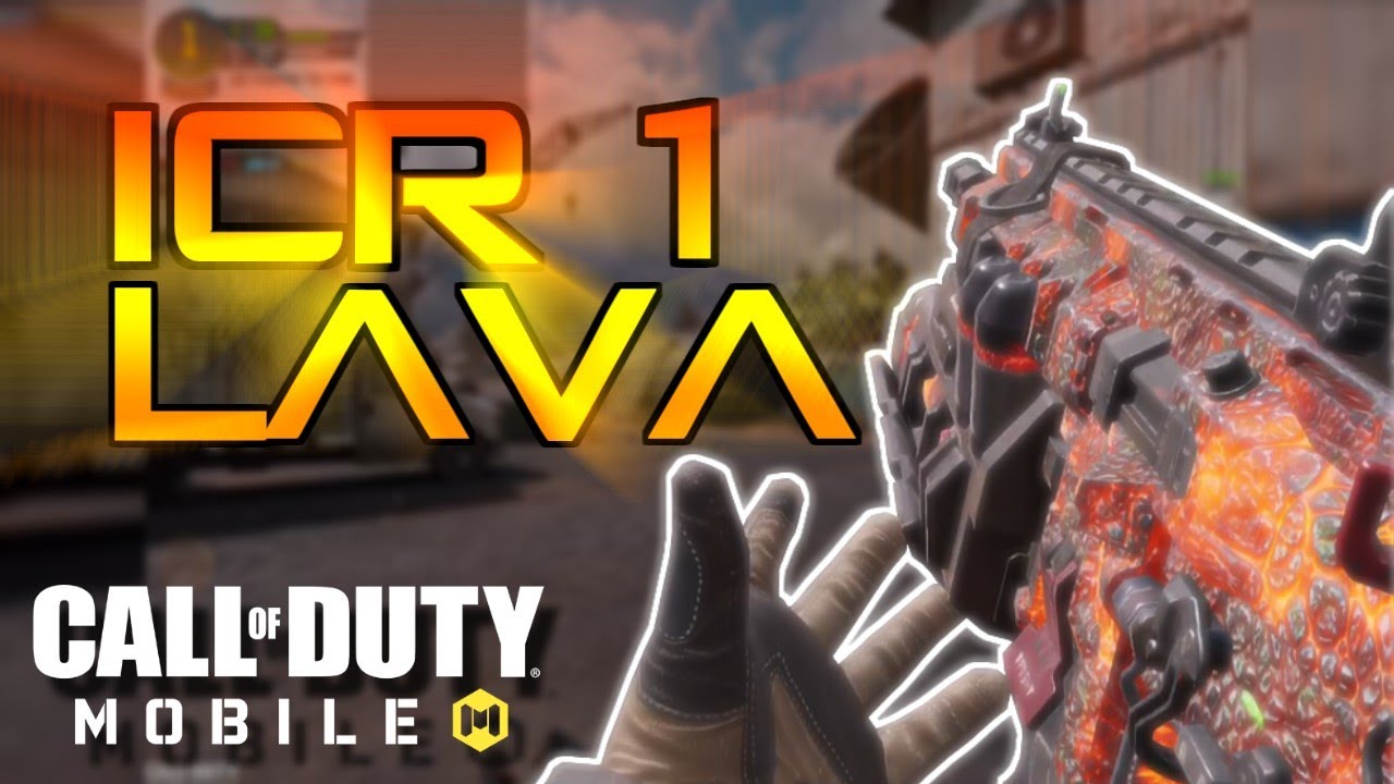 Cod Mobile Icr 1 Lava Gameplay Youtube