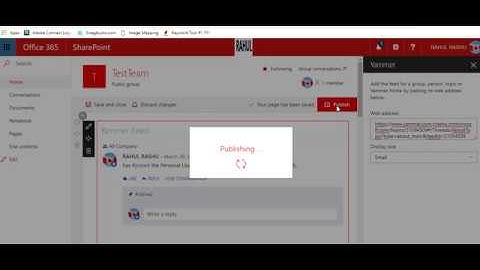 How to embed Yammer Conversations into SharePoint